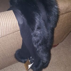 5ft scarf, genuine fox and cashmere condit: 10/10